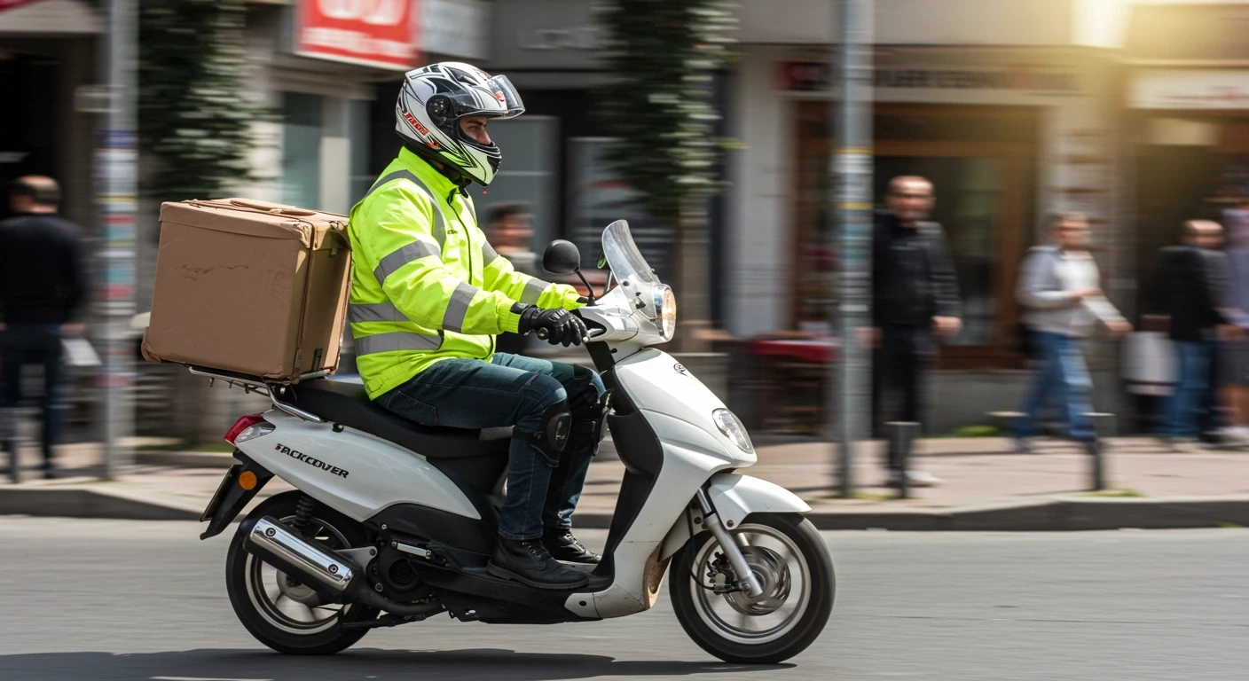Motorlu kurye ile teslimatın avantajları